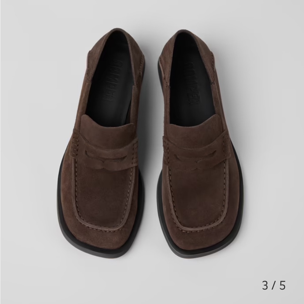 Camper Women's Brown Loafers - Dana